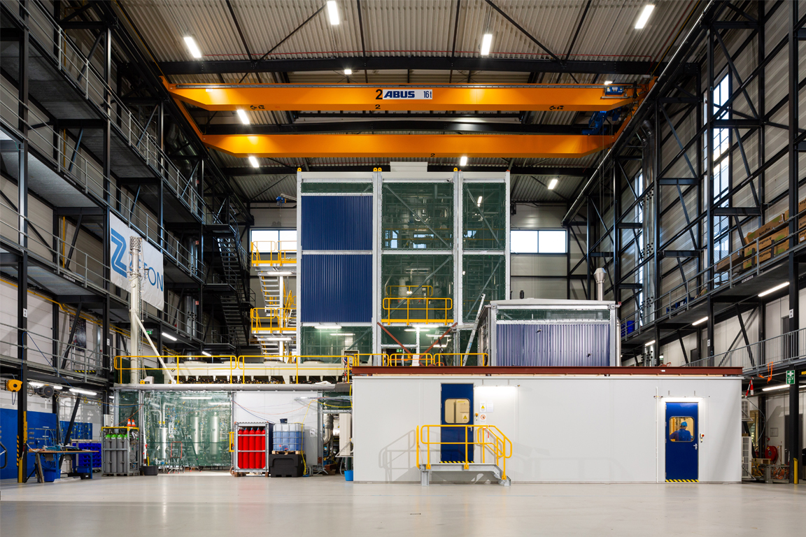 Voorbeeld - ZEG H1 production plant